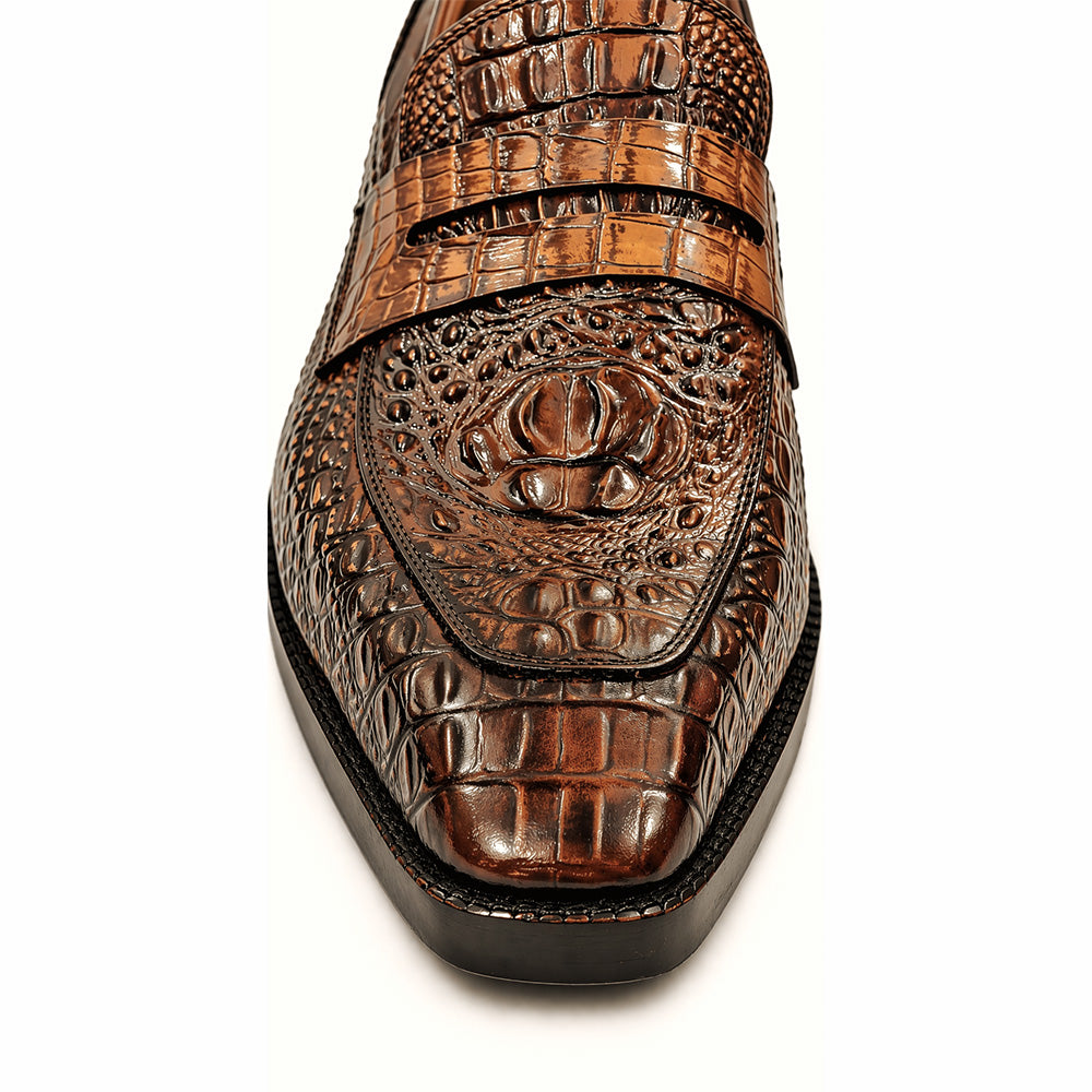 Jackob Martin Baron Croc Luxe Loafers