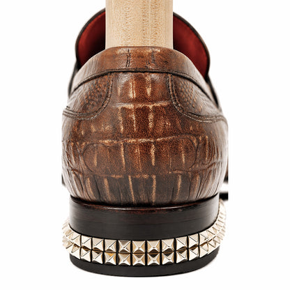 Jackob Martin Baron Croc Luxe Loafers